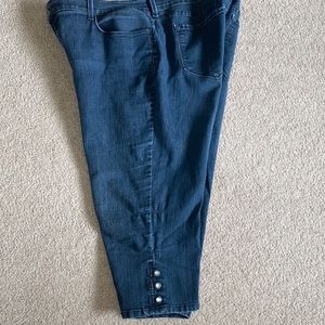 “Not your daughter’s jeans”. Capri length